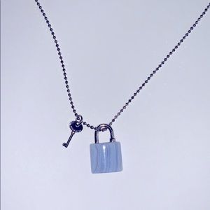 Coach Lock and Key Necklace